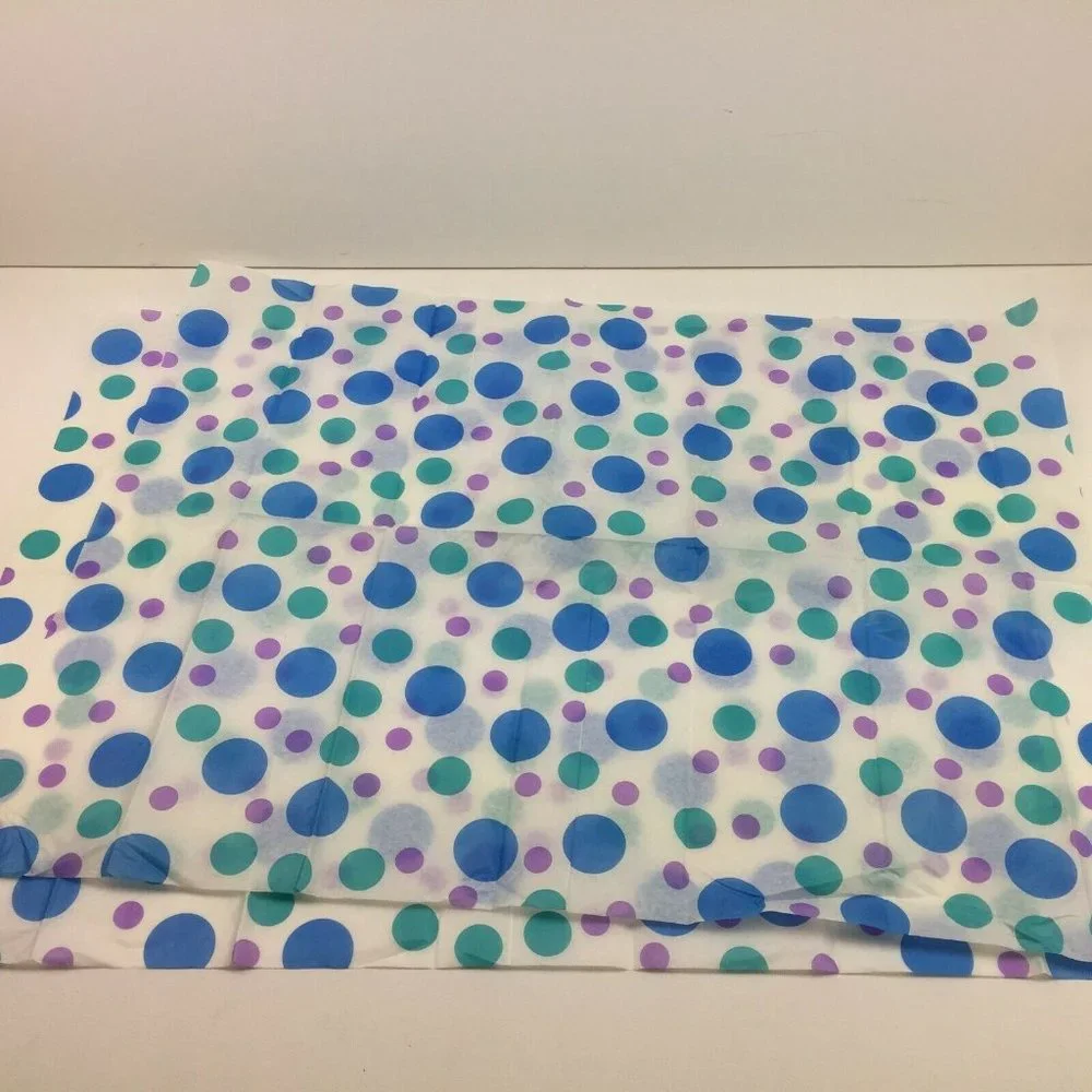 Pattern Tissue Paper Present Gift Wrapping Bumble Bee Polka Dot Fishing Bobbers